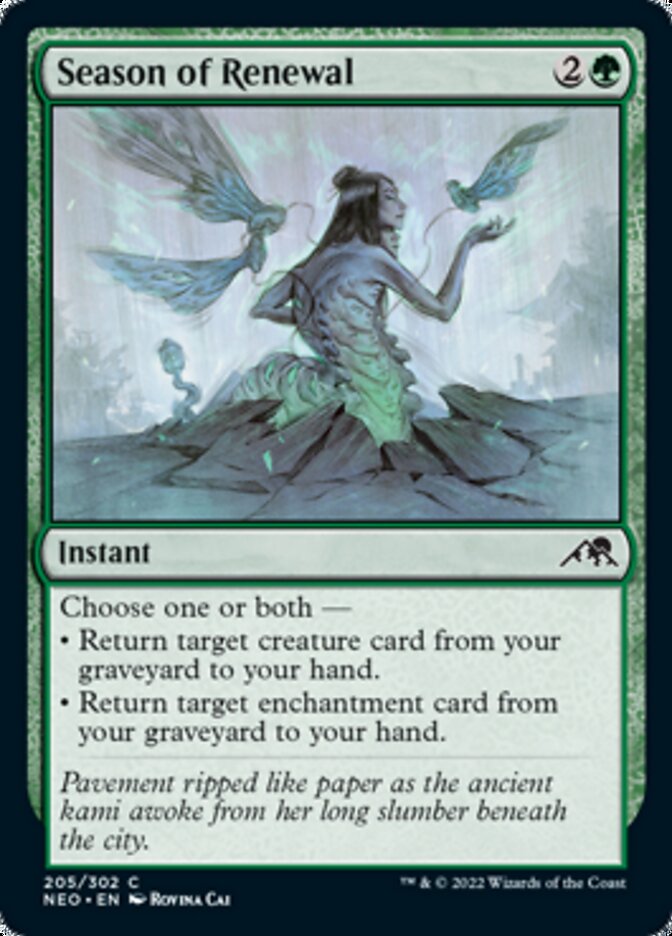 Season of Renewal [Kamigawa: Neon Dynasty] Magic: The Gathering