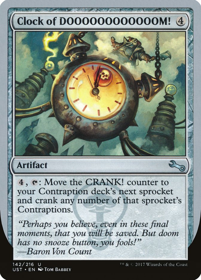Clock of DOOOOOOOOOOOOM! [Unstable] Magic: The Gathering
