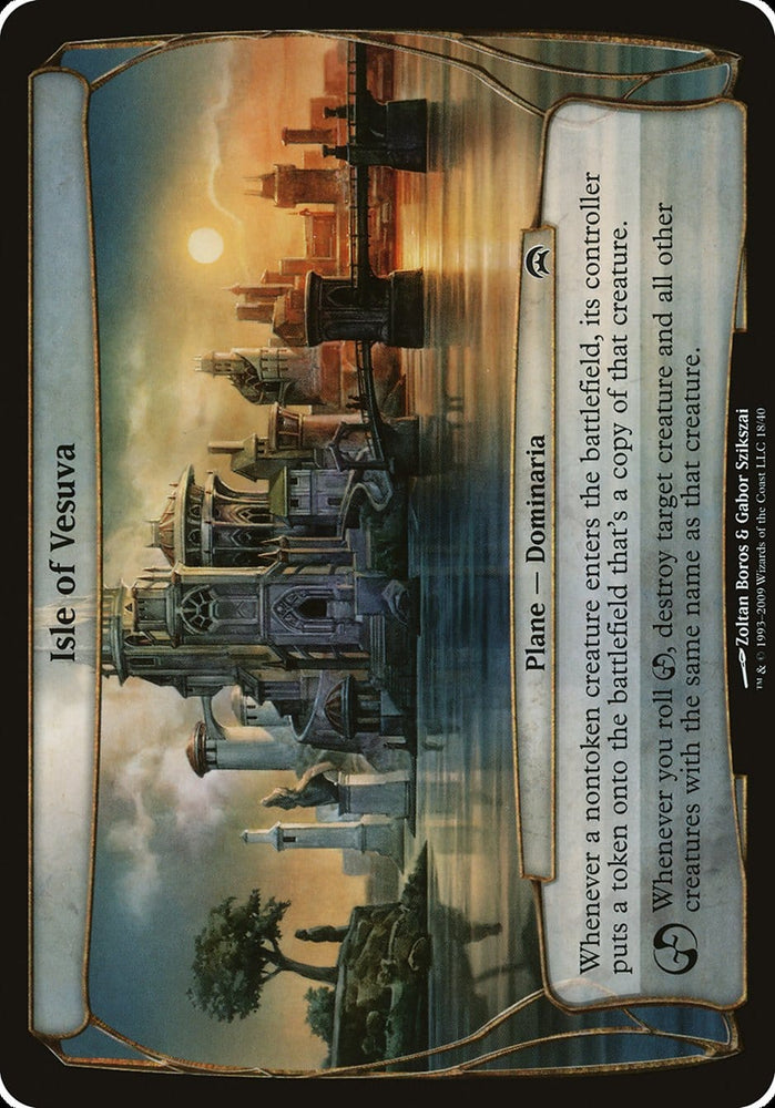 Isle of Vesuva (Planes) [Planechase Planes] Magic: The Gathering