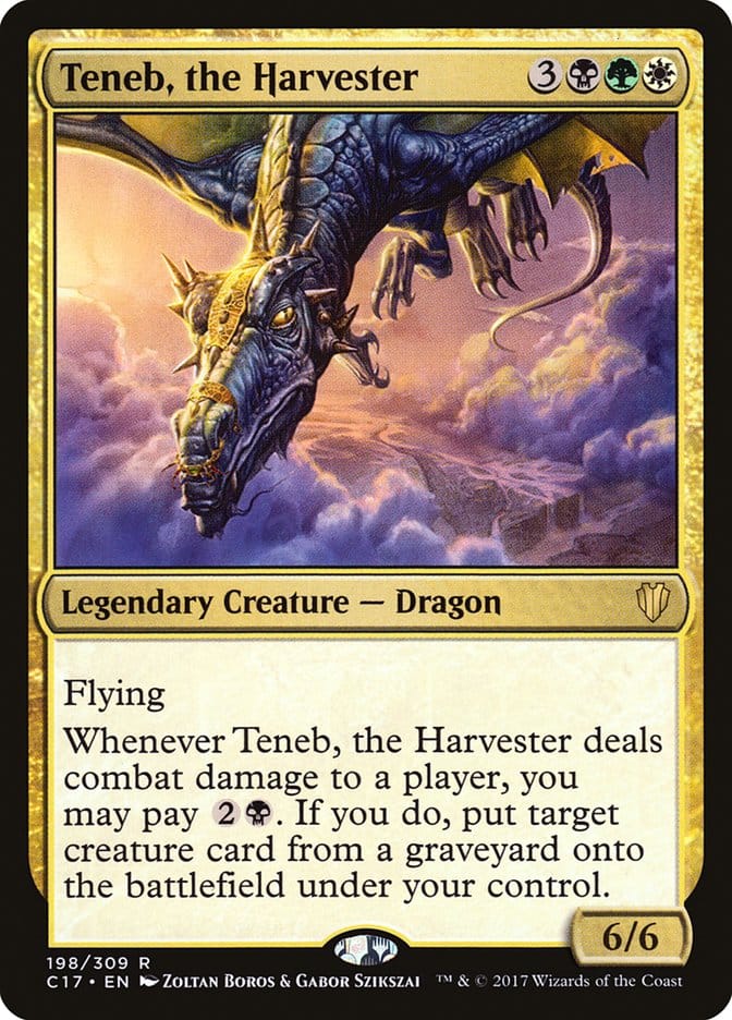 Teneb, the Harvester [Commander 2017] Magic: The Gathering