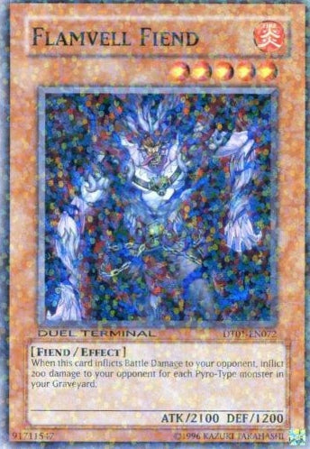 Flamvell Fiend [DT01-EN072] Super Rare Yu-Gi-Oh!