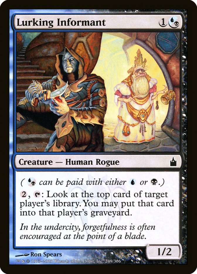 Lurking Informant [Ravnica: City of Guilds] Magic: The Gathering