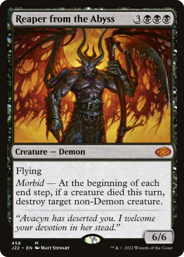 Reaper from the Abyss [Jumpstart 2022] Magic: The Gathering