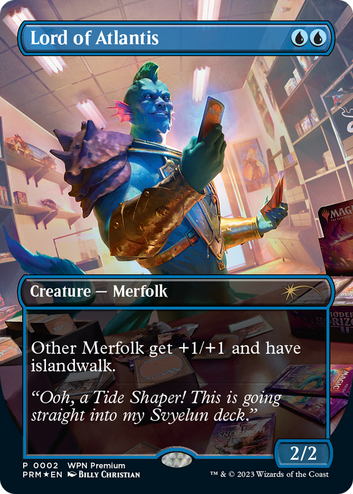 Lord of Atlantis [Wizards Play Network 2024] Magic: The Gathering