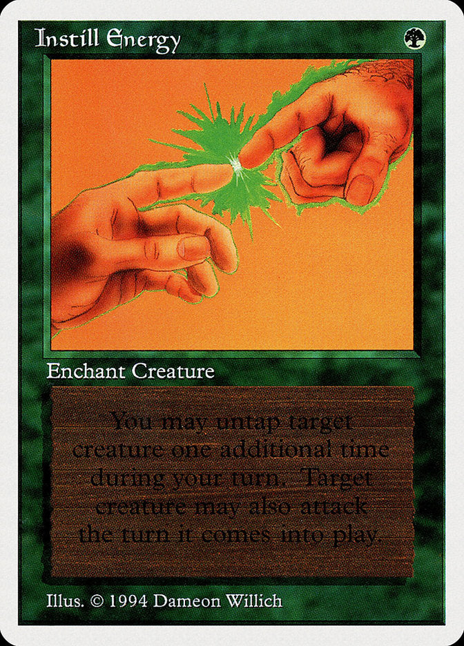 Instill Energy [Summer Magic / Edgar] Magic: The Gathering