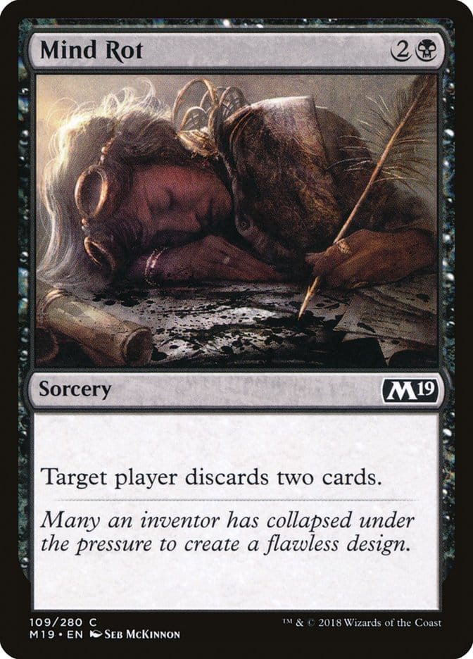 Mind Rot [Core Set 2019] Magic: The Gathering