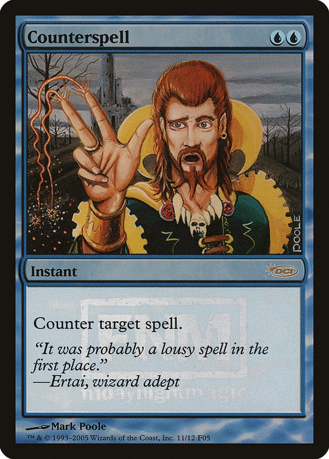 Counterspell [Friday Night Magic 2005] Magic: The Gathering
