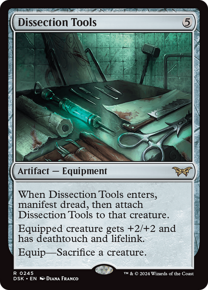 Dissection Tools [Duskmourn: House of Horror] Magic: The Gathering