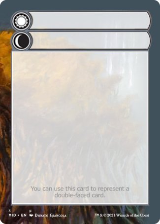 Helper Card (3/9) [Innistrad: Midnight Hunt Tokens] Magic: The Gathering
