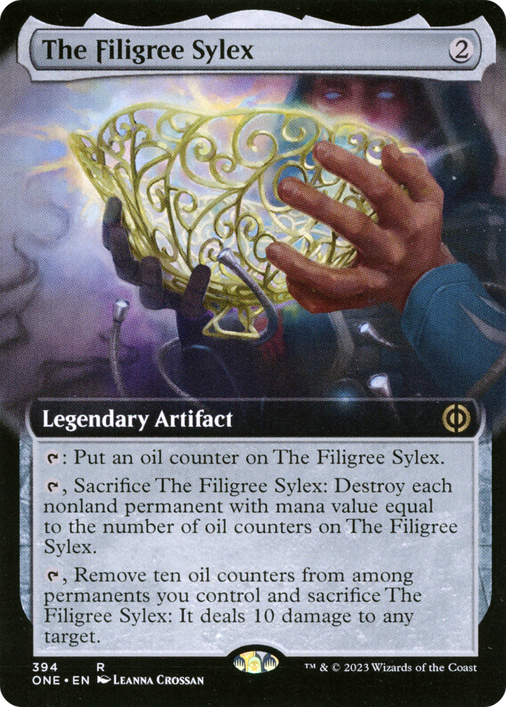 The Filigree Sylex (Extended Art) [Phyrexia: All Will Be One] Magic: The Gathering