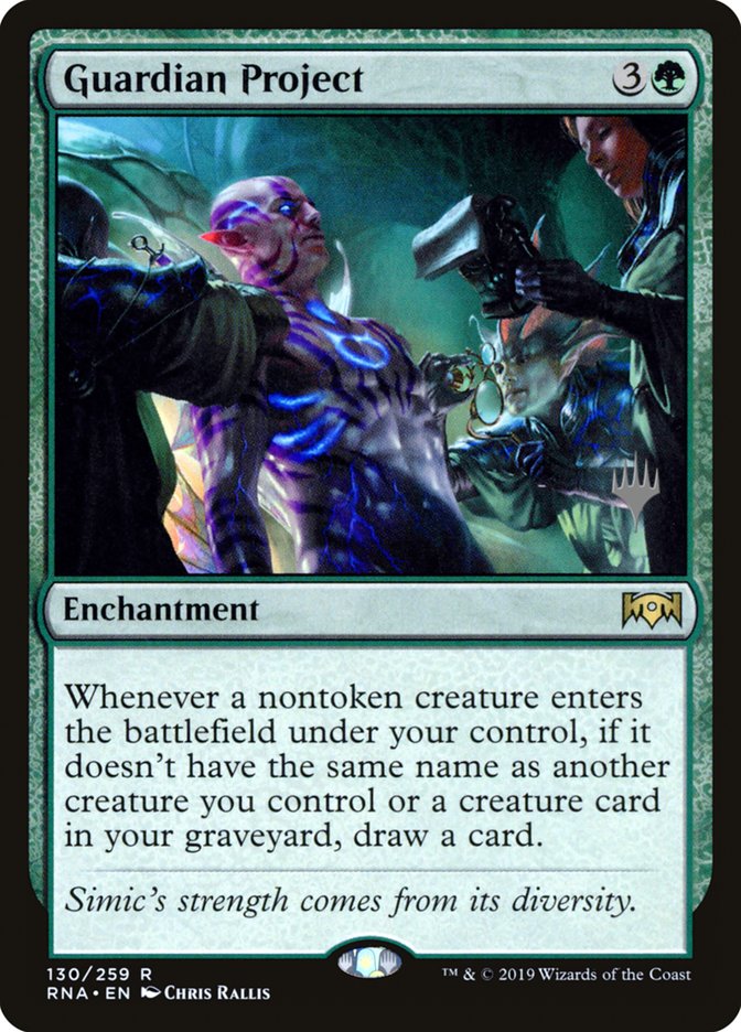 Guardian Project (Promo Pack) [Ravnica Allegiance Promos] Magic: The Gathering