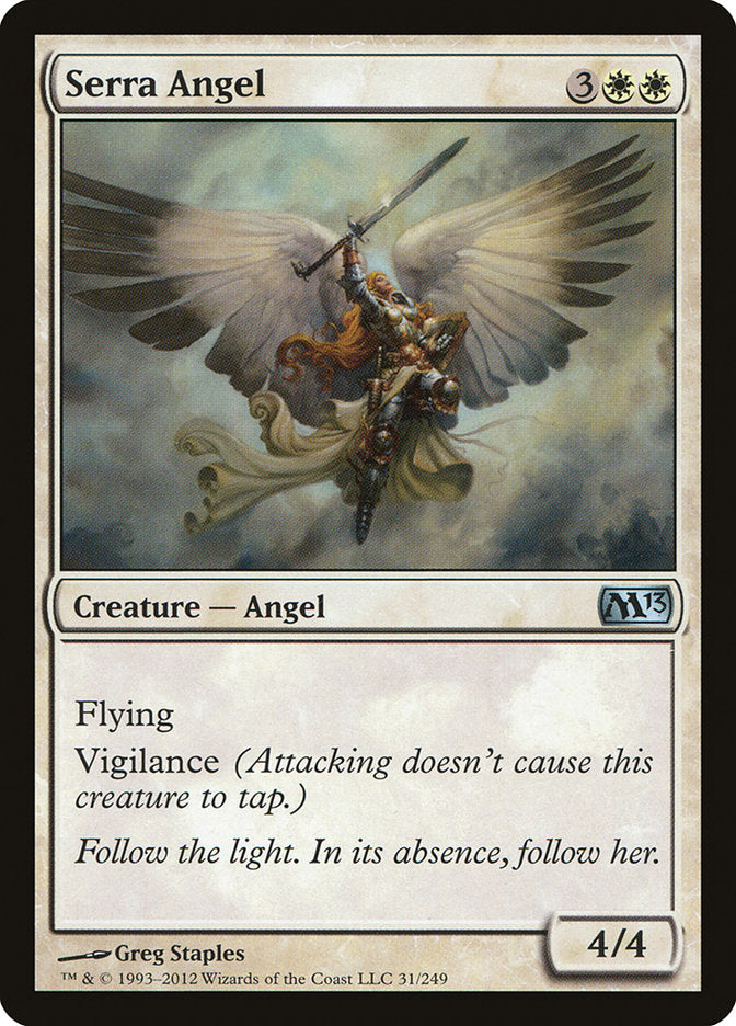 Serra Angel [Magic 2013] Magic: The Gathering