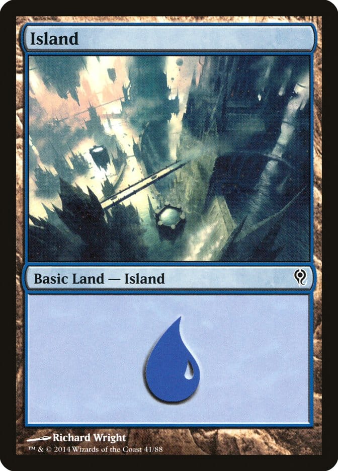 Island (41) [Duel Decks: Jace vs. Vraska] Magic: The Gathering