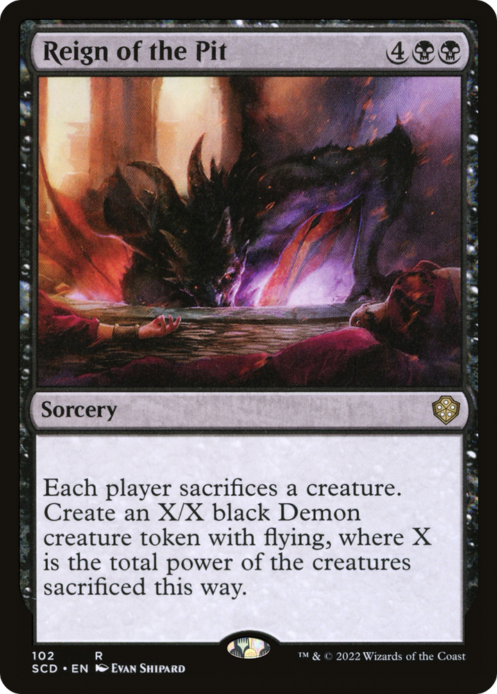 Reign of the Pit [Starter Commander Decks] Magic: The Gathering