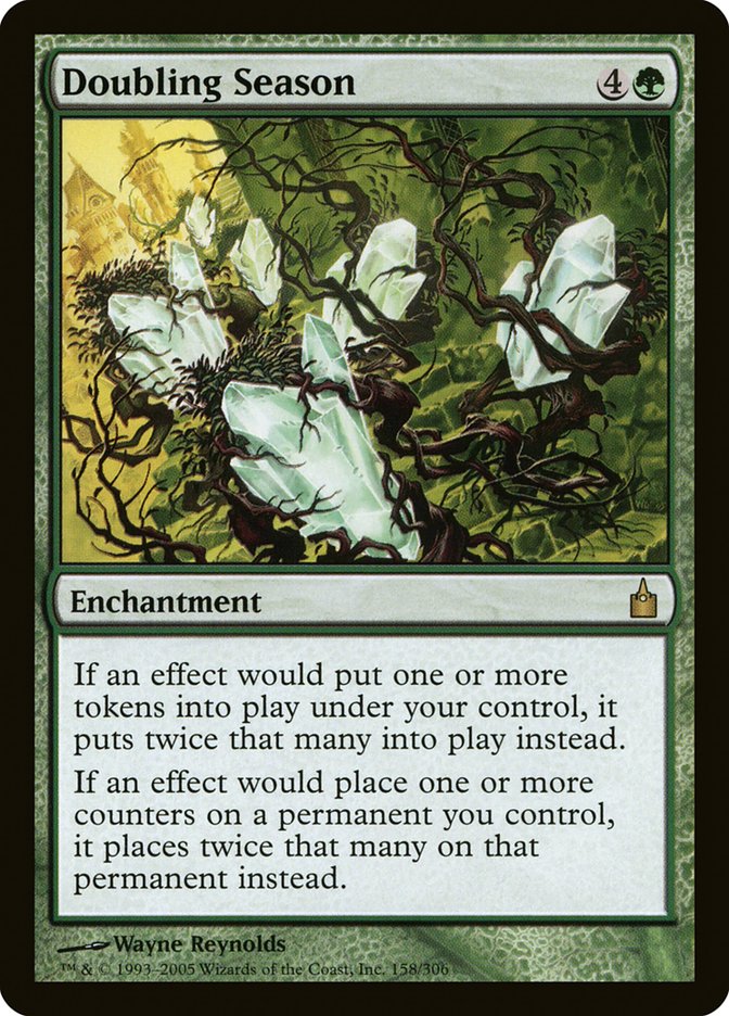 Doubling Season [Ravnica: City of Guilds] Magic: The Gathering