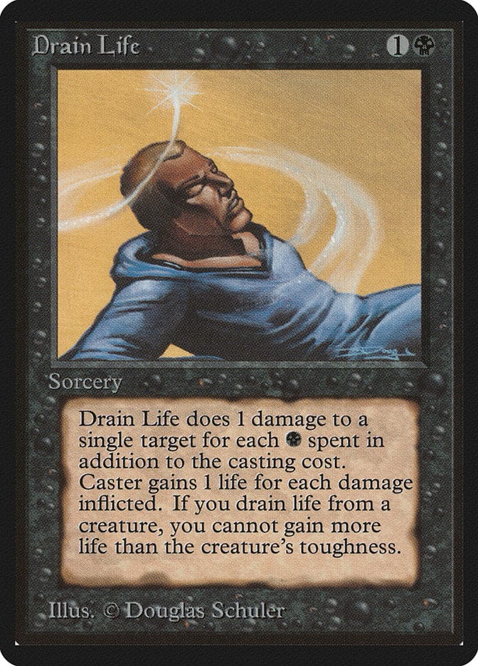 Drain Life [Beta Edition] Magic: The Gathering