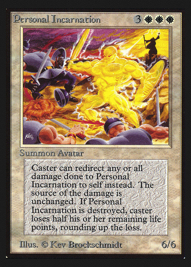 Personal Incarnation [Collectors' Edition] Magic: The Gathering