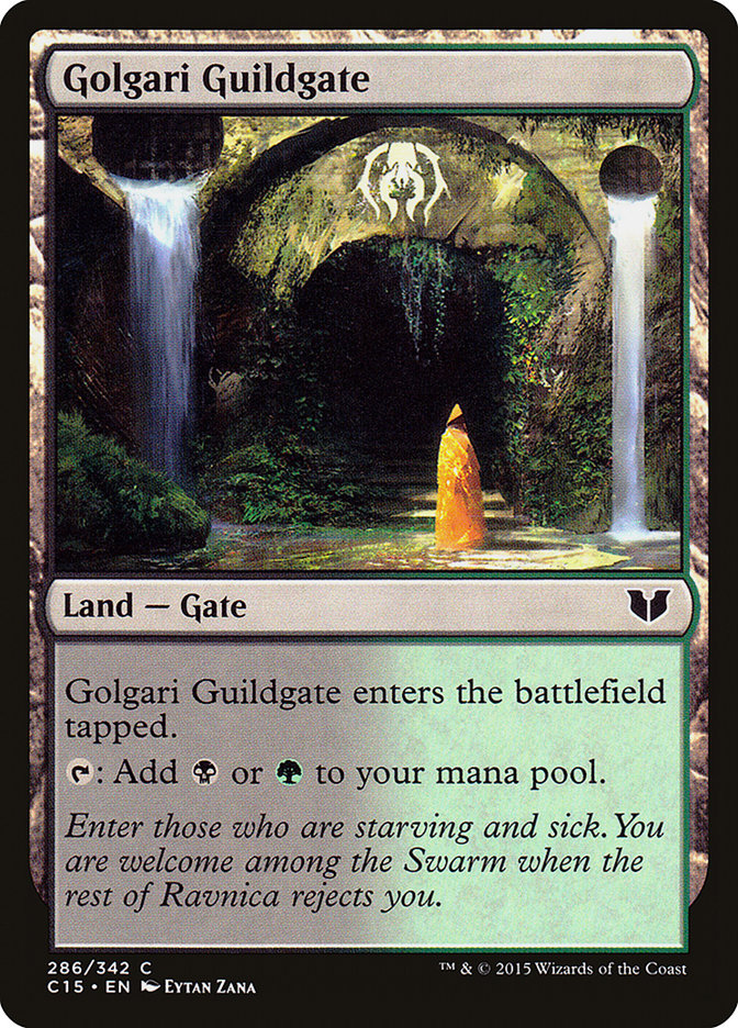 Golgari Guildgate [Commander 2015] Magic: The Gathering