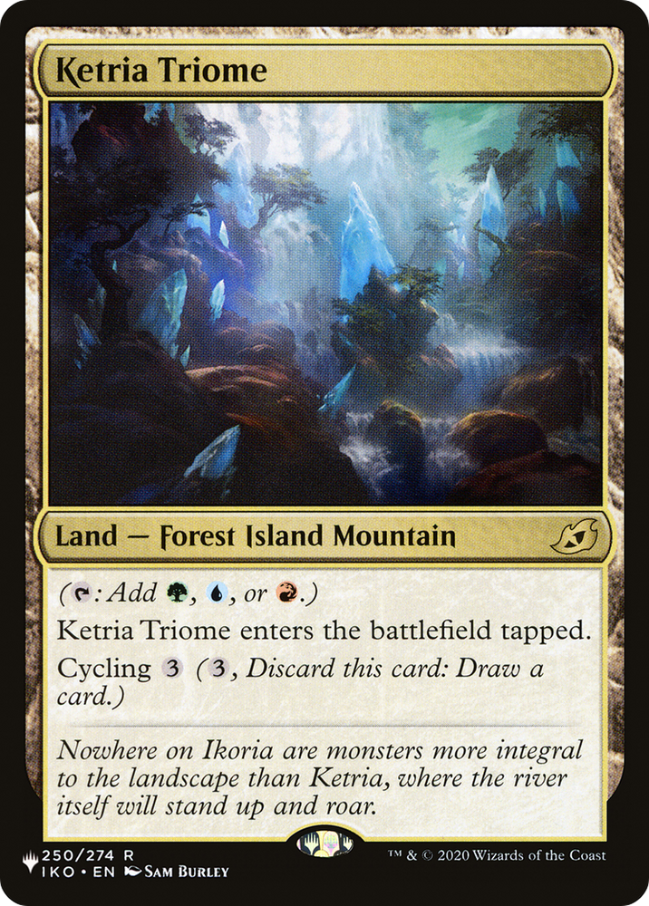 Ketria Triome [The List] Magic: The Gathering