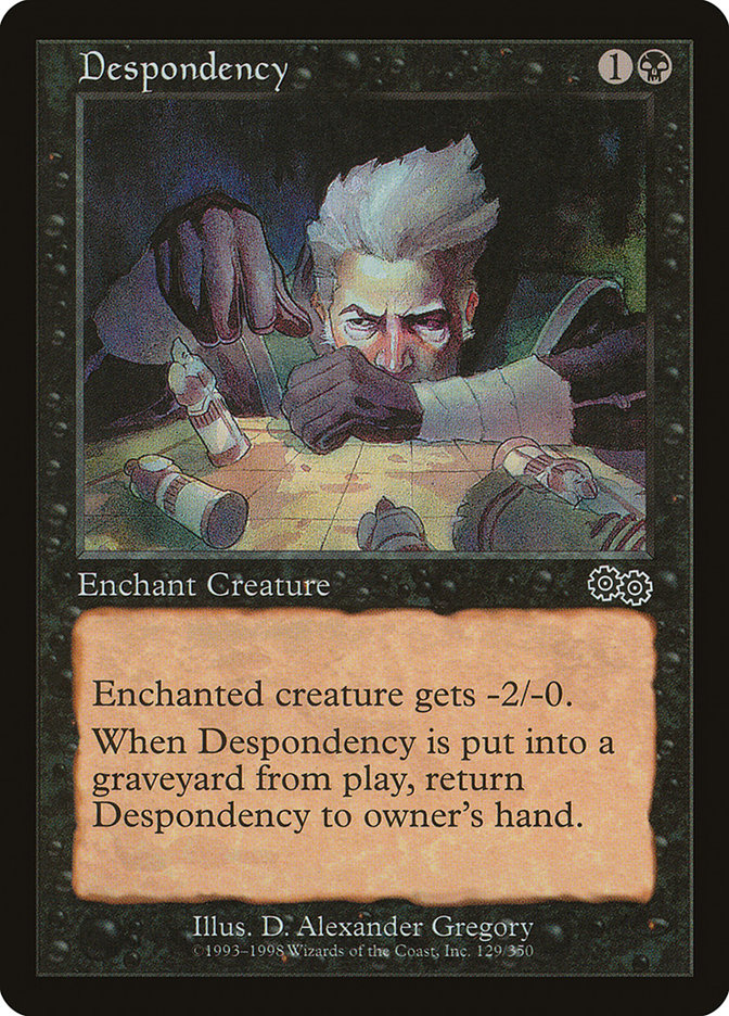 Despondency [Urza's Saga] Magic: The Gathering
