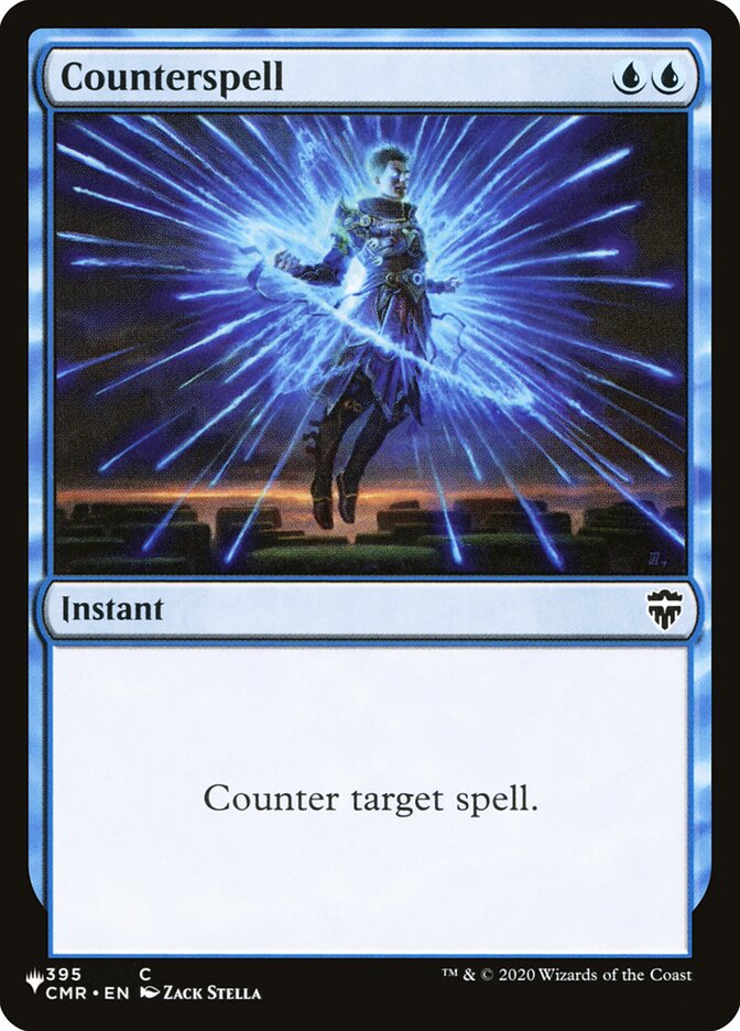 Counterspell [Secret Lair: Heads I Win, Tails You Lose] Magic: The Gathering