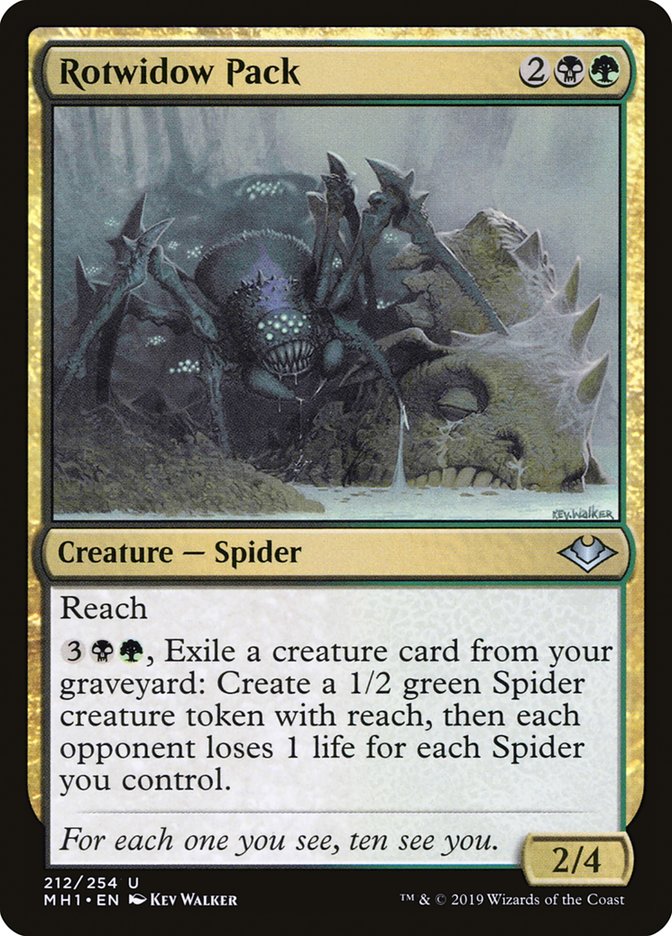Rotwidow Pack [Modern Horizons] Magic: The Gathering