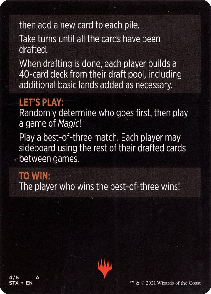 Winchester Draft (Magic Minigame) [Strixhaven: School of Mages Minigame] Magic: The Gathering