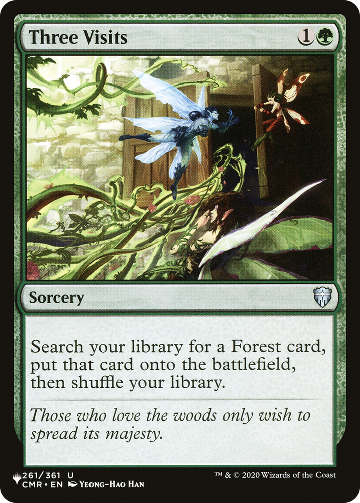 Three Visits [The List] Magic: The Gathering