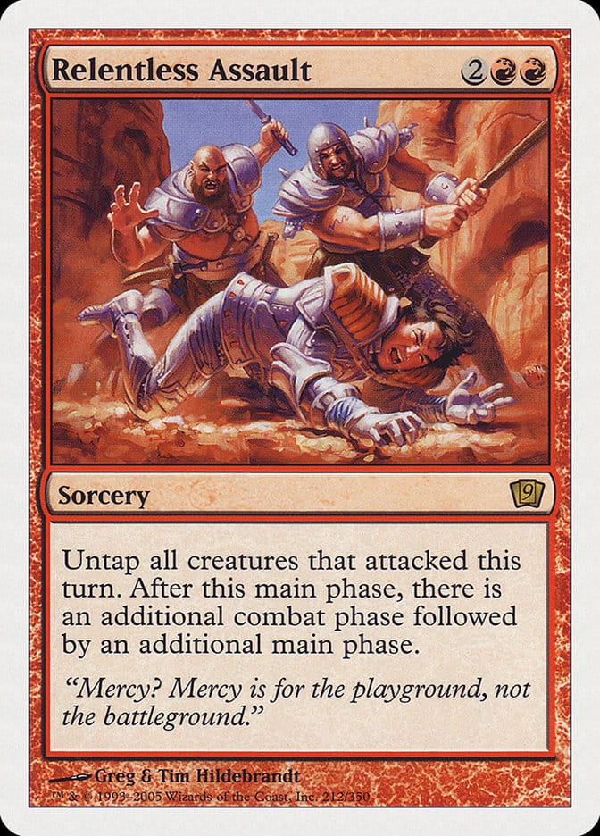 Relentless Assault [Ninth Edition] Magic: The Gathering
