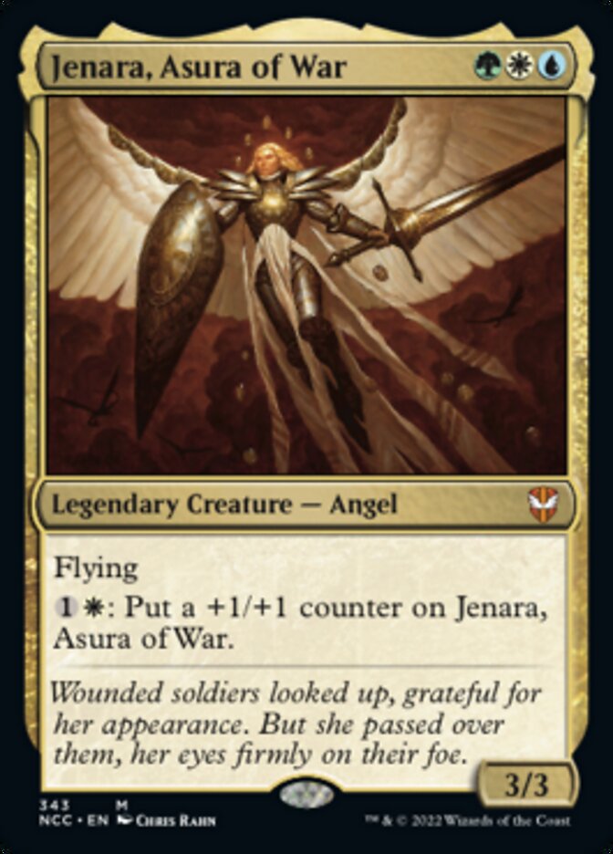 Jenara, Asura of War [Streets of New Capenna Commander] Magic: The Gathering