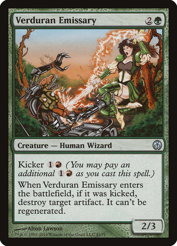 Verduran Emissary [Duel Decks: Phyrexia vs. the Coalition] Magic: The Gathering