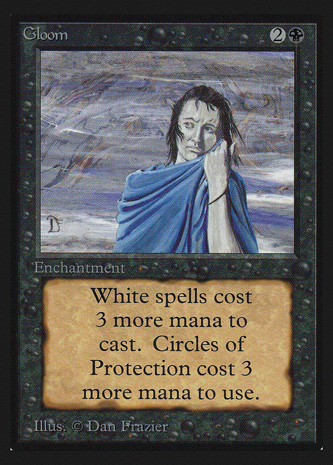 Gloom [International Collectors' Edition] Magic: The Gathering