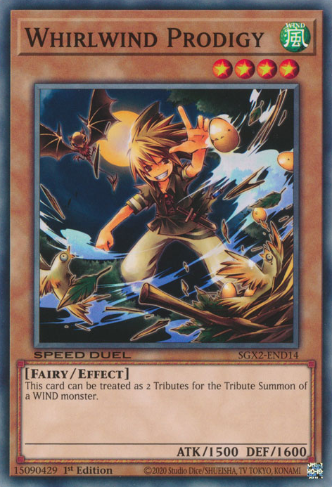Whirlwind Prodigy [SGX2-END14] Common Yu-Gi-Oh!
