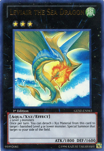 Leviair the Sea Dragon [GENF-EN043] Ultra Rare Yu-Gi-Oh!