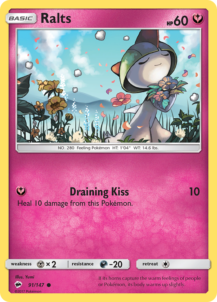 Ralts (91/147) [Sun & Moon: Burning Shadows] Pokémon