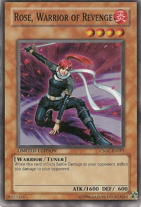 Rose, Warrior of Revenge [CSOC-ENSP1] Super Rare Yu-Gi-Oh!