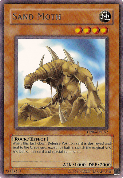 Sand Moth [DR04-EN152] Rare Yu-Gi-Oh!