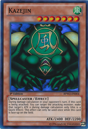 Kazejin [BPW2-EN004] Super Rare Yu-Gi-Oh!