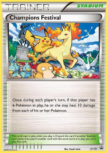 Champions Festival (XY91) (2015) [XY: Black Star Promos] Pokémon