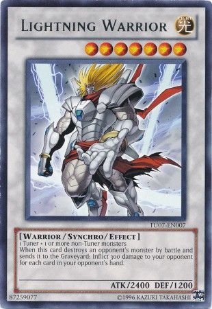 Lightning Warrior [TU07-EN007] Rare Yu-Gi-Oh!