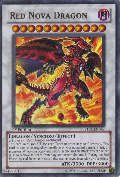 Red Nova Dragon [STBL-EN042] Ultra Rare Yu-Gi-Oh!