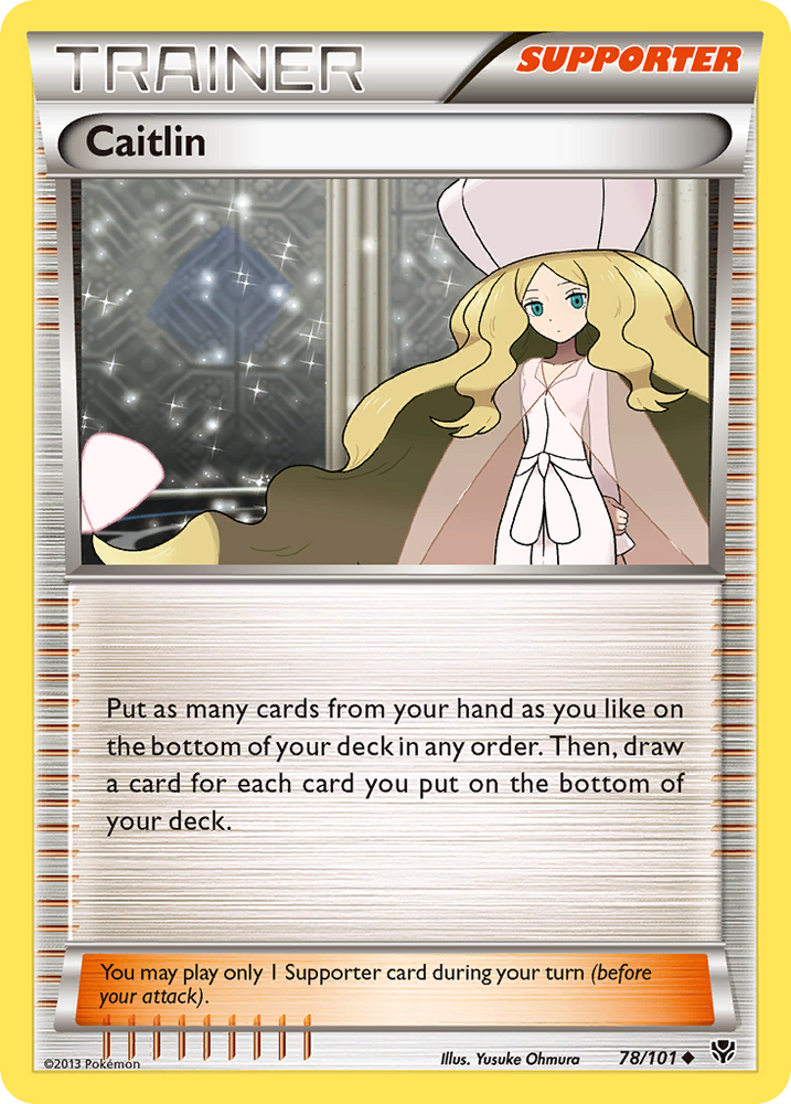 Caitlin (78/101) [Black & White: Plasma Blast] Pokémon