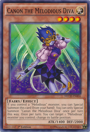 Canon the Melodious Diva [NECH-EN004] Common Yu-Gi-Oh!