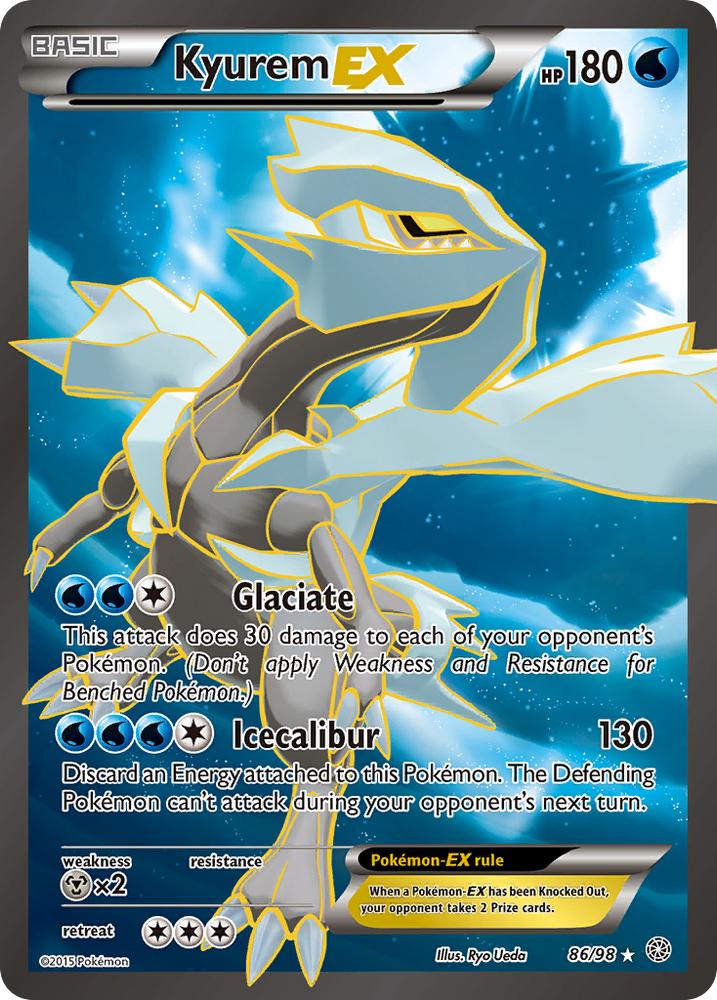 Kyurem EX (86/98) [XY: Ancient Origins] Pokémon