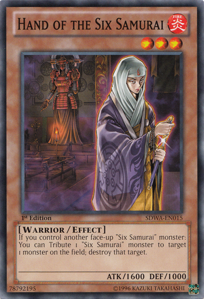 Hand of the Six Samurai [SDWA-EN015] Common Yu-Gi-Oh!