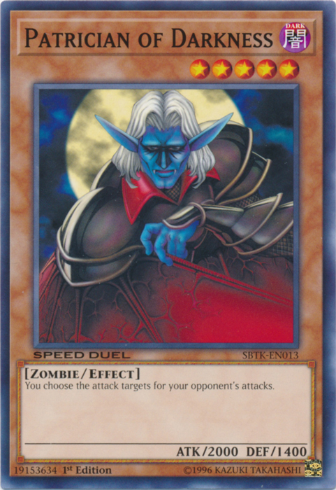 Patrician of Darkness [SBTK-EN013] Common Yu-Gi-Oh!