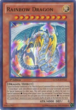 Rainbow Dragon [LCGX-EN162] Ultra Rare Yu-Gi-Oh!