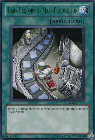 Dark Factory of Mass Production (Green) [DL13-EN015] Rare Yu-Gi-Oh!
