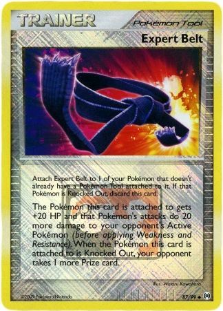 Expert Belt (87/99) (League Promo) [Platinum: Arceus] Pokémon
