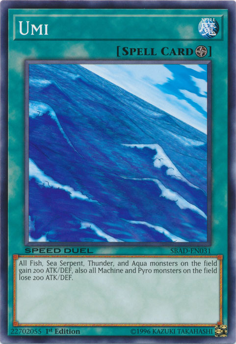 Umi [SBAD-EN031] Common Yu-Gi-Oh!
